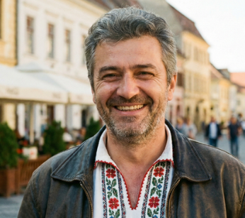 Mężczyzna pewny siebie